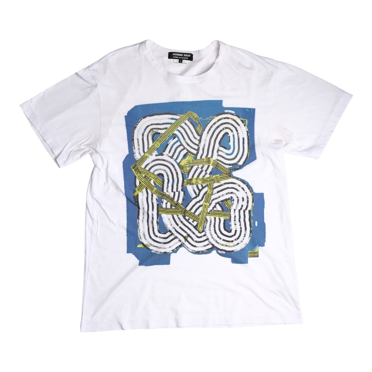 Comme Des Garçons Homme Deux x Sofia Clausse White T-Shirt