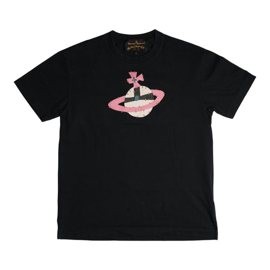 Vivienne Westwood Anglomania Thorny Orb Black Tee