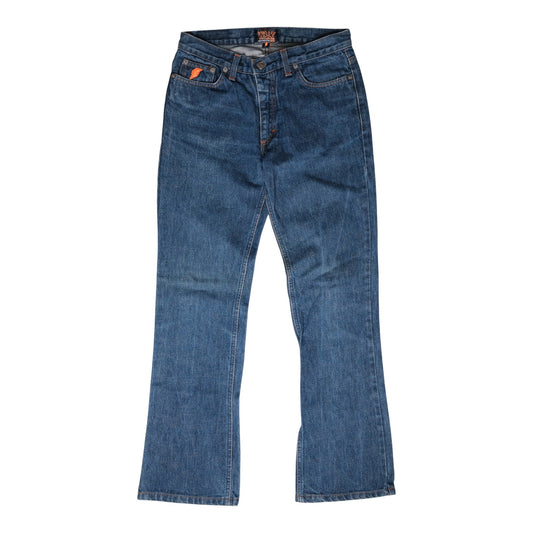 W&LT Straight-Leg Dark-Wash Jeans