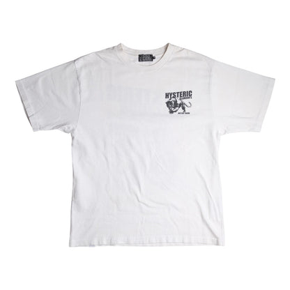 Hysteric Glamour "Big Cat Show" White T-Shirt