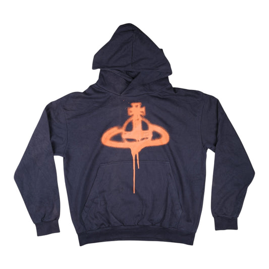 Vivienne Westwood Spray Orb Pullover Sweatshirt Navy