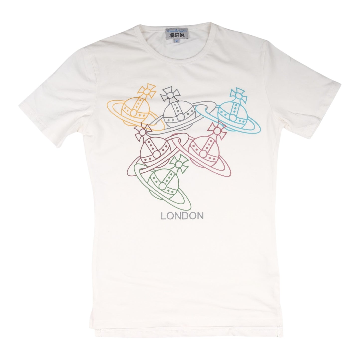 Vivienne Westwood MAN “London Orbs” White Tee