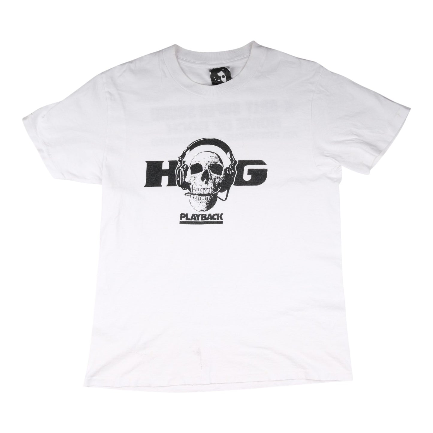 Hysteric Glamour "Playback" White T-Shirt