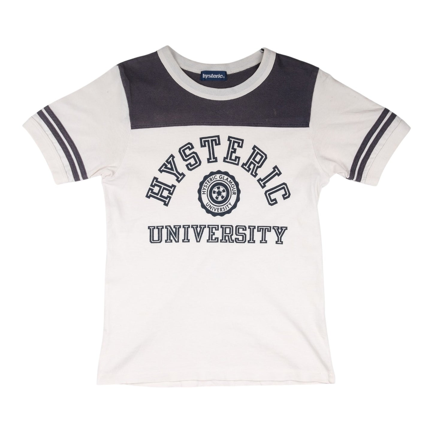Hysteric Glamour University Blue & White Tee