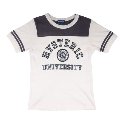 Hysteric Glamour University Blue & White Tee