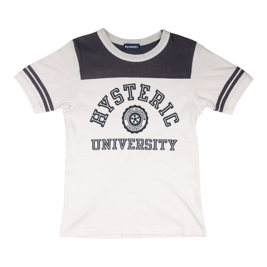 Hysteric Glamour University Blue & White Tee