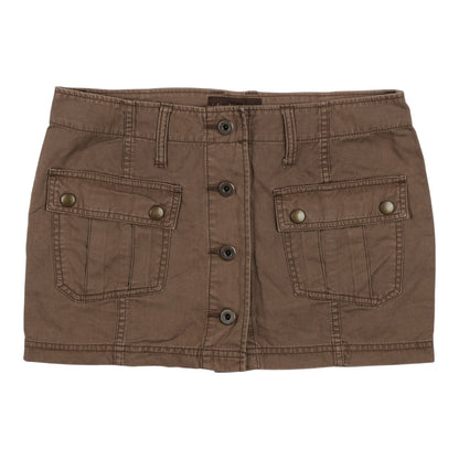 Hysterics Khaki Cargo Mini Skirt