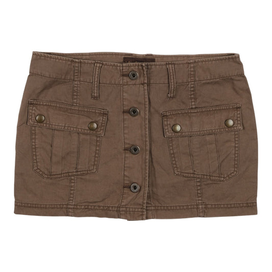 Hysterics Khaki Cargo Mini Skirt