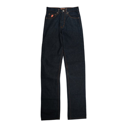 W&LT Straight-Leg Dark-Wash Jeans