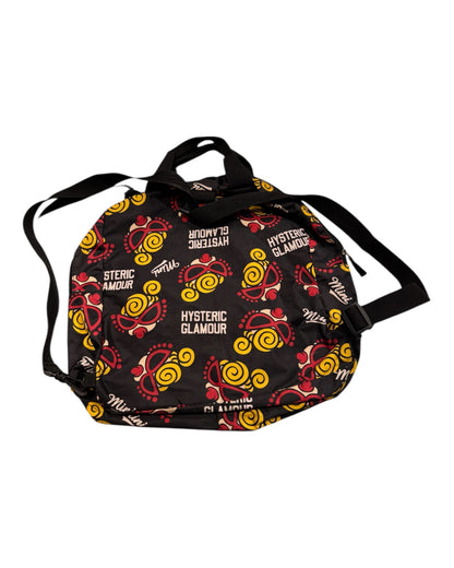 Hysteric Glamour Tokyo Backpack Black All Over Print