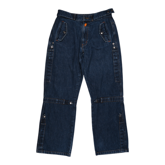 W&LT Dark Blue Utility Jeans