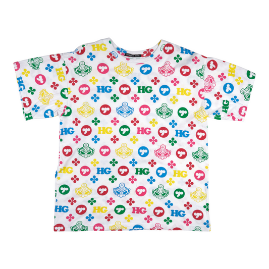 Hysteric Mini Multicolor All-Over Monogram Tee