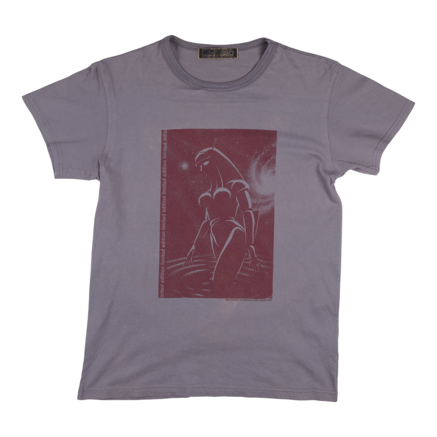 Beauty:Beast × COSPA × Mazinger Z “Venus” Washed Purple Tee