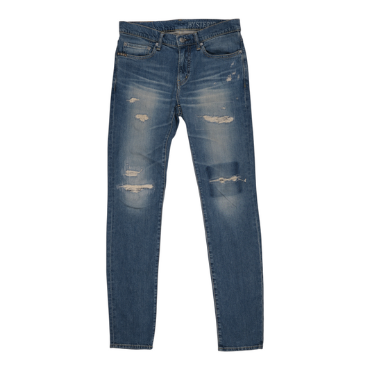 Hysteric Glamour “Kinky Jeans” Distressed Skinny Denim