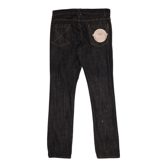 20471120 Hyoma Straight-Leg Denim Jeans – Black
