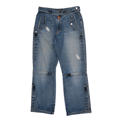 W&LT Light Blue Utility Jeans