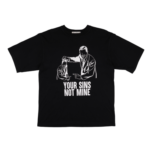 Undercover “Your Sins Not Mine” Black Tee