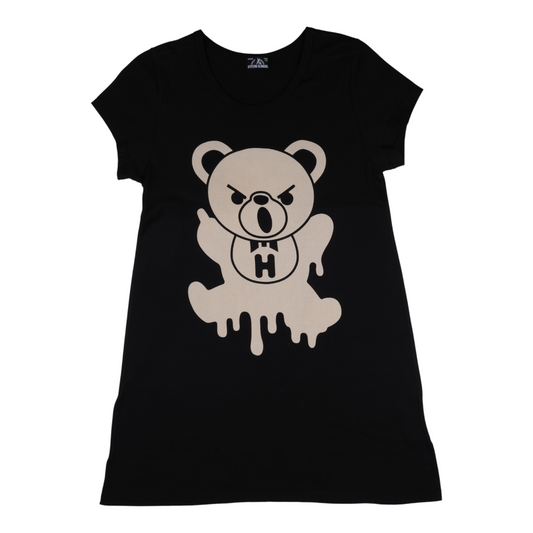 Hysteric Glamour Melting Bear T-Shirt Dress