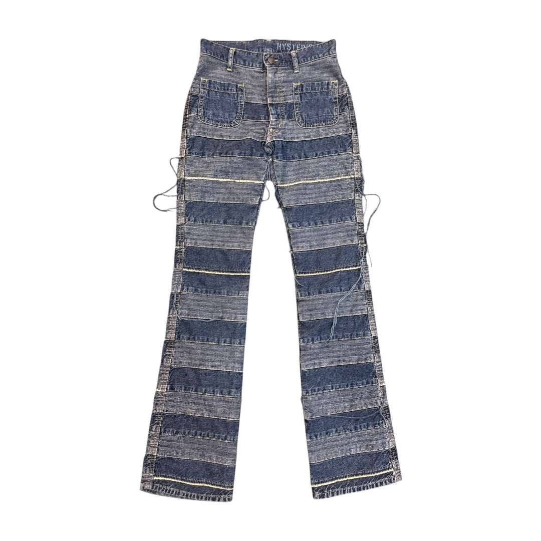 Hysteric Glamour “Hagi” Tsugihagi Patchwork Denim Jeans