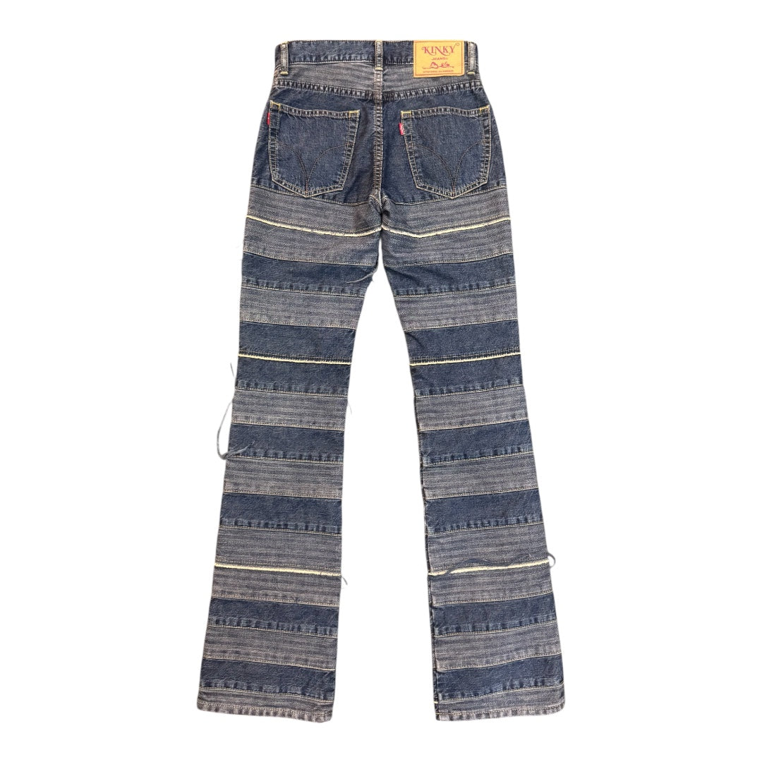 Hysteric Glamour “Hagi” Tsugihagi Patchwork Denim Jeans