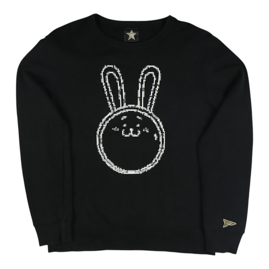 20471120 Hyoma 'Hyoma Jump Into The Pixel World' Black Crewneck