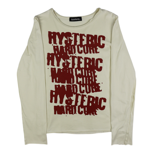 Hysteric Glamour “Hardcore” Long Sleeve Tee