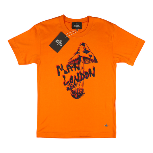 Vivienne Westwood MAN “Man London” Mushroom Tee – Orange