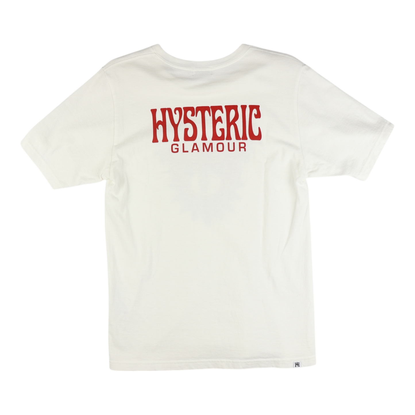 Hysteric Glamour Red Bear White Tee