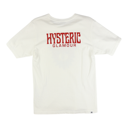 Hysteric Glamour Red Bear White Tee