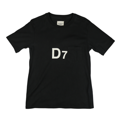 TAKAHIROMIYASHITA The Soloist. “D7” Pocket Tee Black