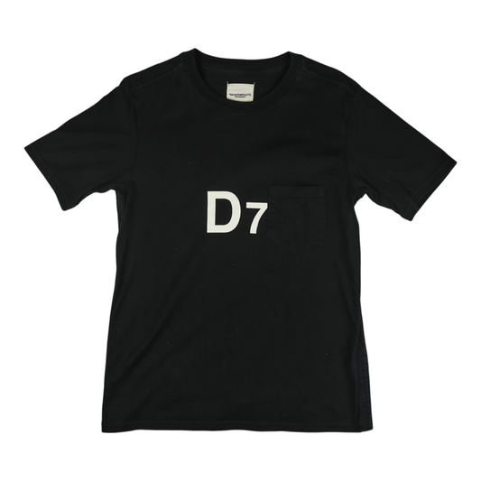 TAKAHIROMIYASHITA The Soloist. “D7” Pocket Tee Black