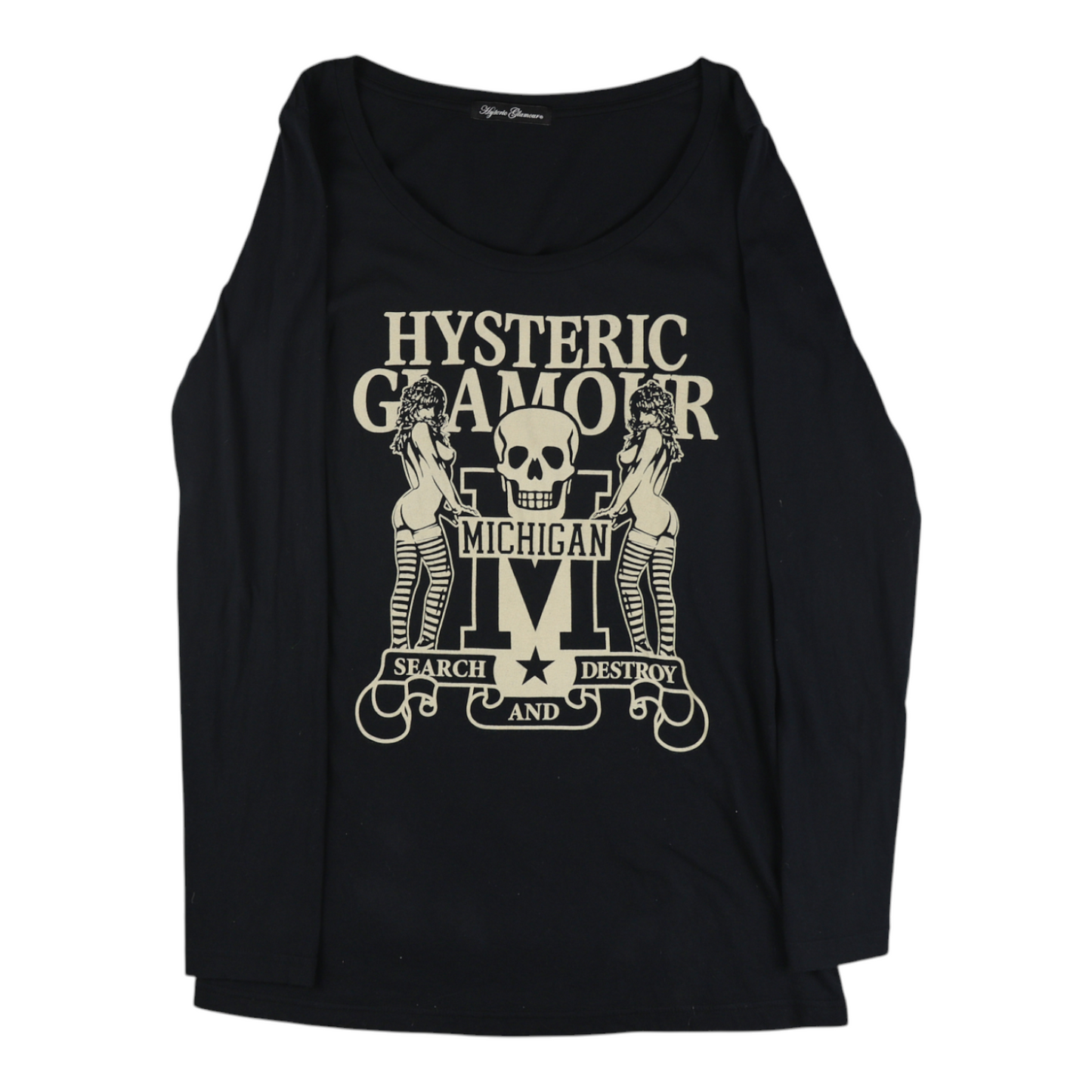 Hysteric Glamour “Search And Destroy” Long Sleeve Tee