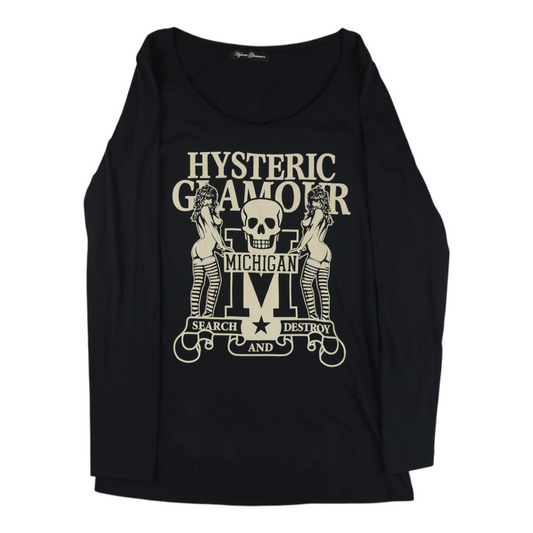 Hysteric Glamour “Search And Destroy” Long Sleeve Tee