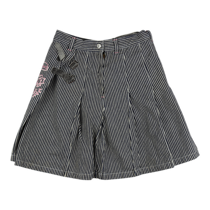 Angel Blue “Pop Music” Pinstripe Skirt