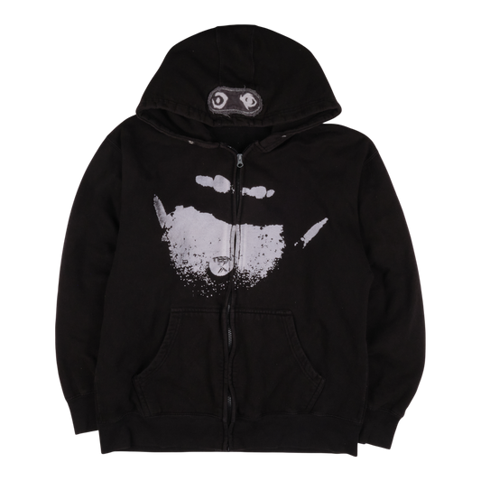 Actual Hate x Ken Carson Teen X Black Zip Up Hoodie