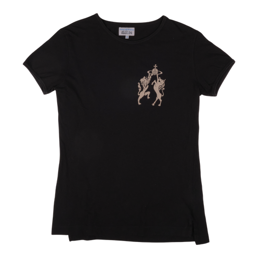 Vivienne Westwood MAN Orb Emblem Black Tee
