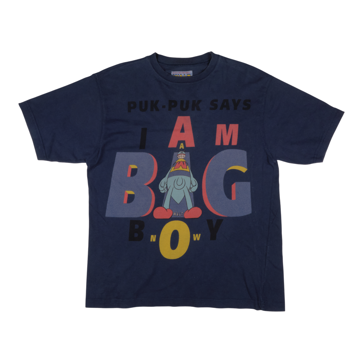 W&LT Puk-Puk Says I Am Big Boy Now Navy Tee