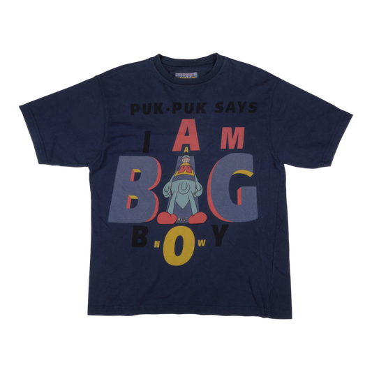 W&LT Puk-Puk Says I Am Big Boy Now Navy Tee