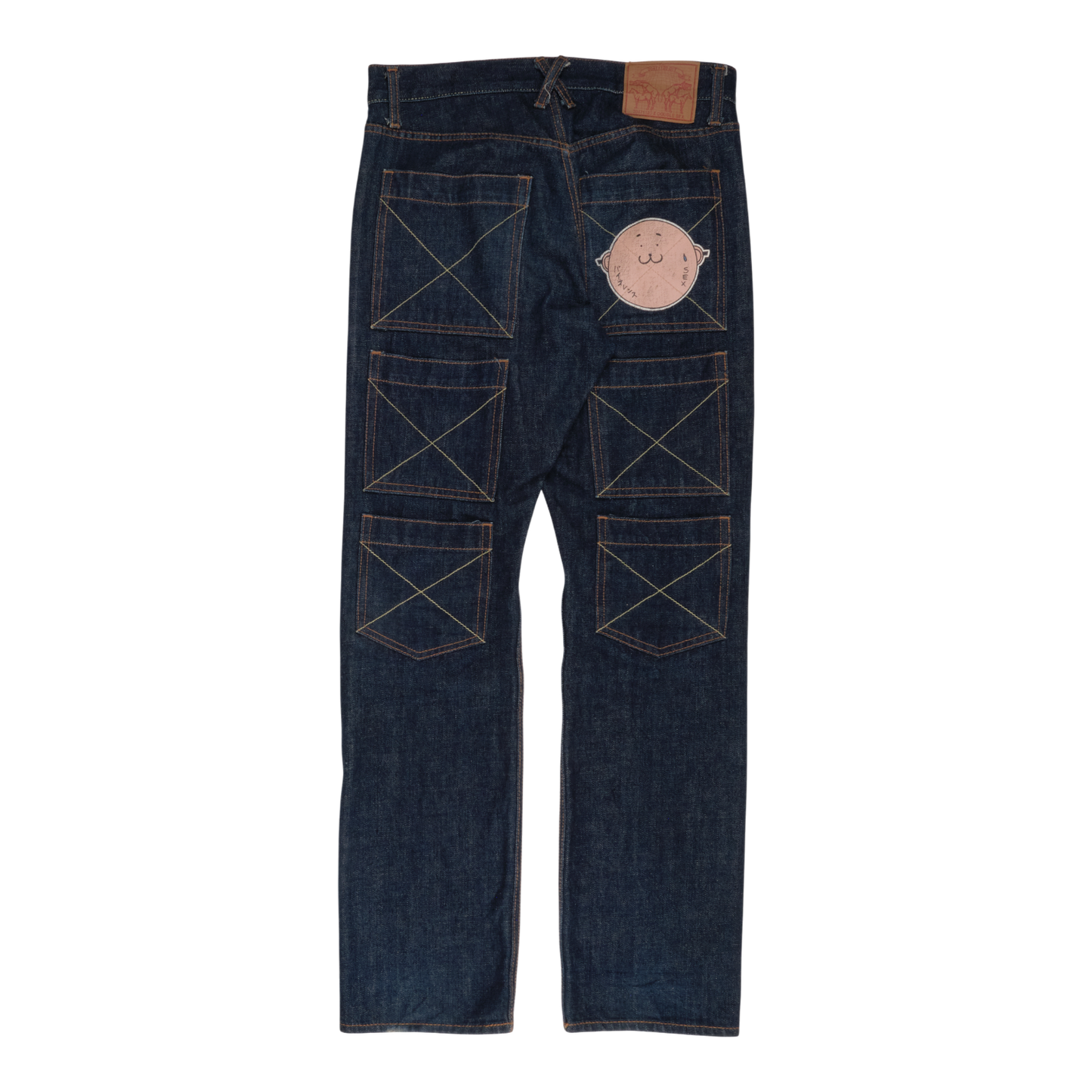 20471120 "Double Sex" AW97 Hyoma Face 6 Pocket Jeans