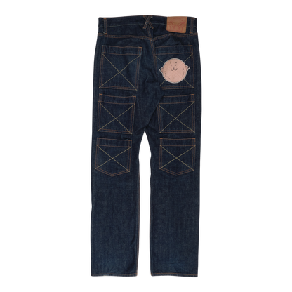 20471120 "Double Sex" AW97 Hyoma Face 6 Pocket Jeans