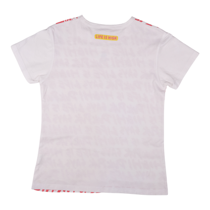 W&LT "Life Is High" White Tee