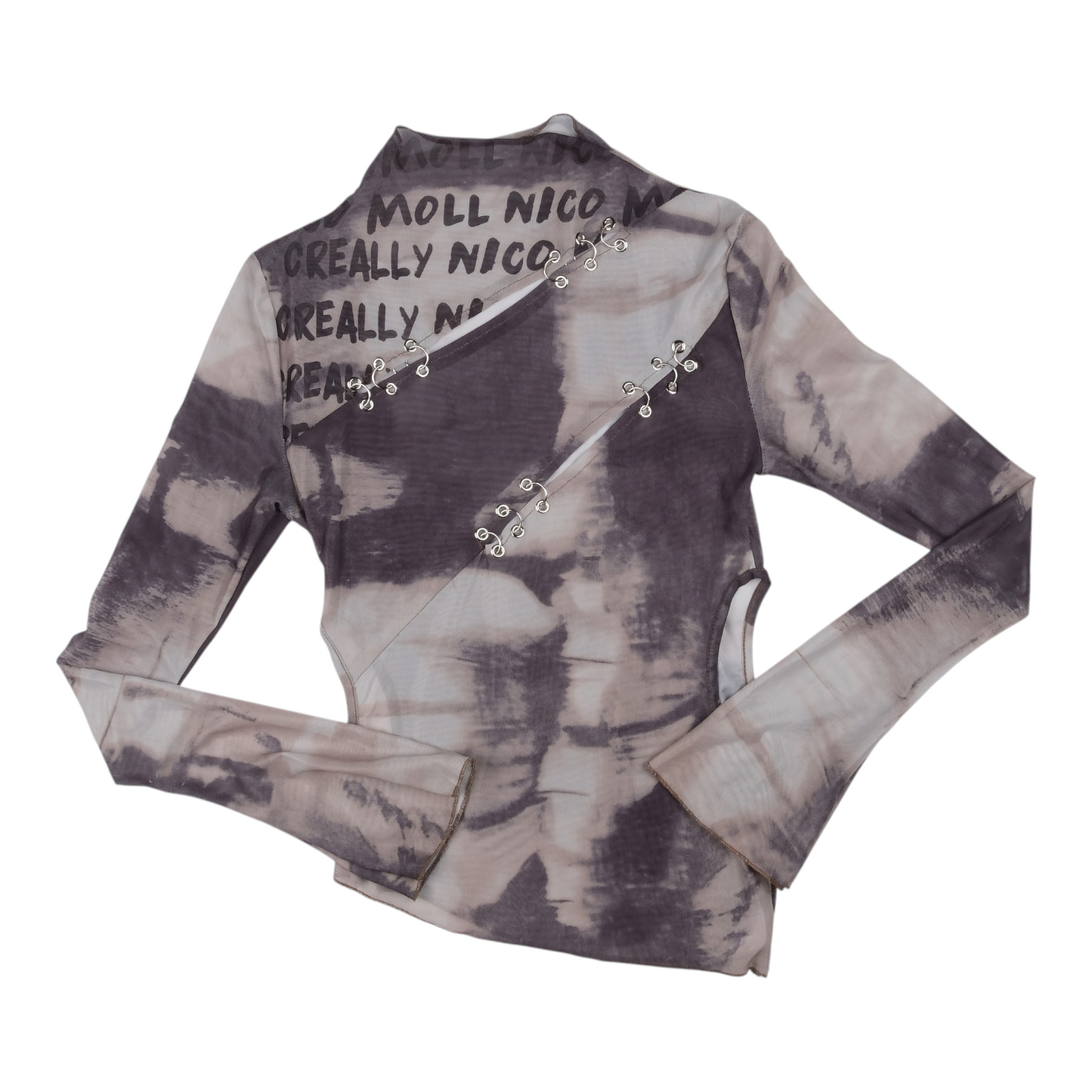 Bamboo2 Mesh Long Sleeve Top