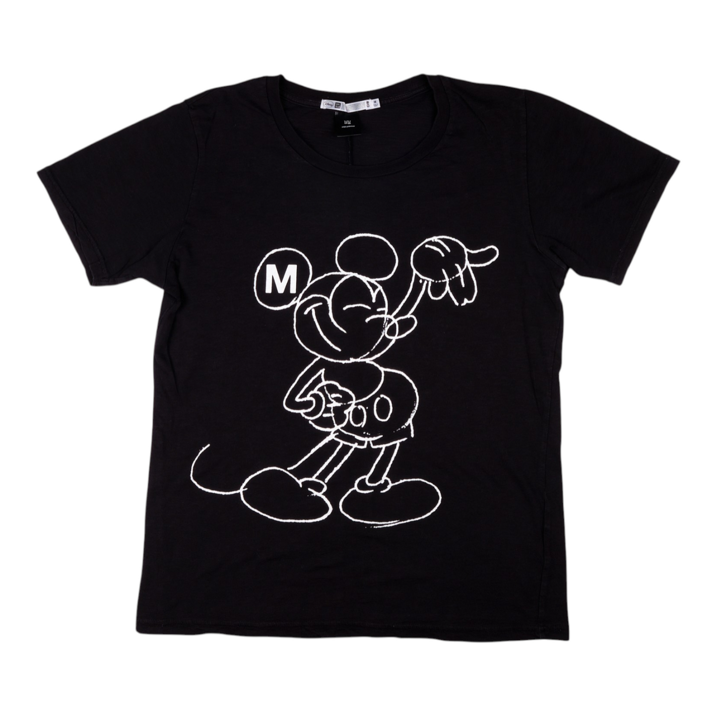 Undercover x Uniqlo Mickey Mouse Sketch Black Tee