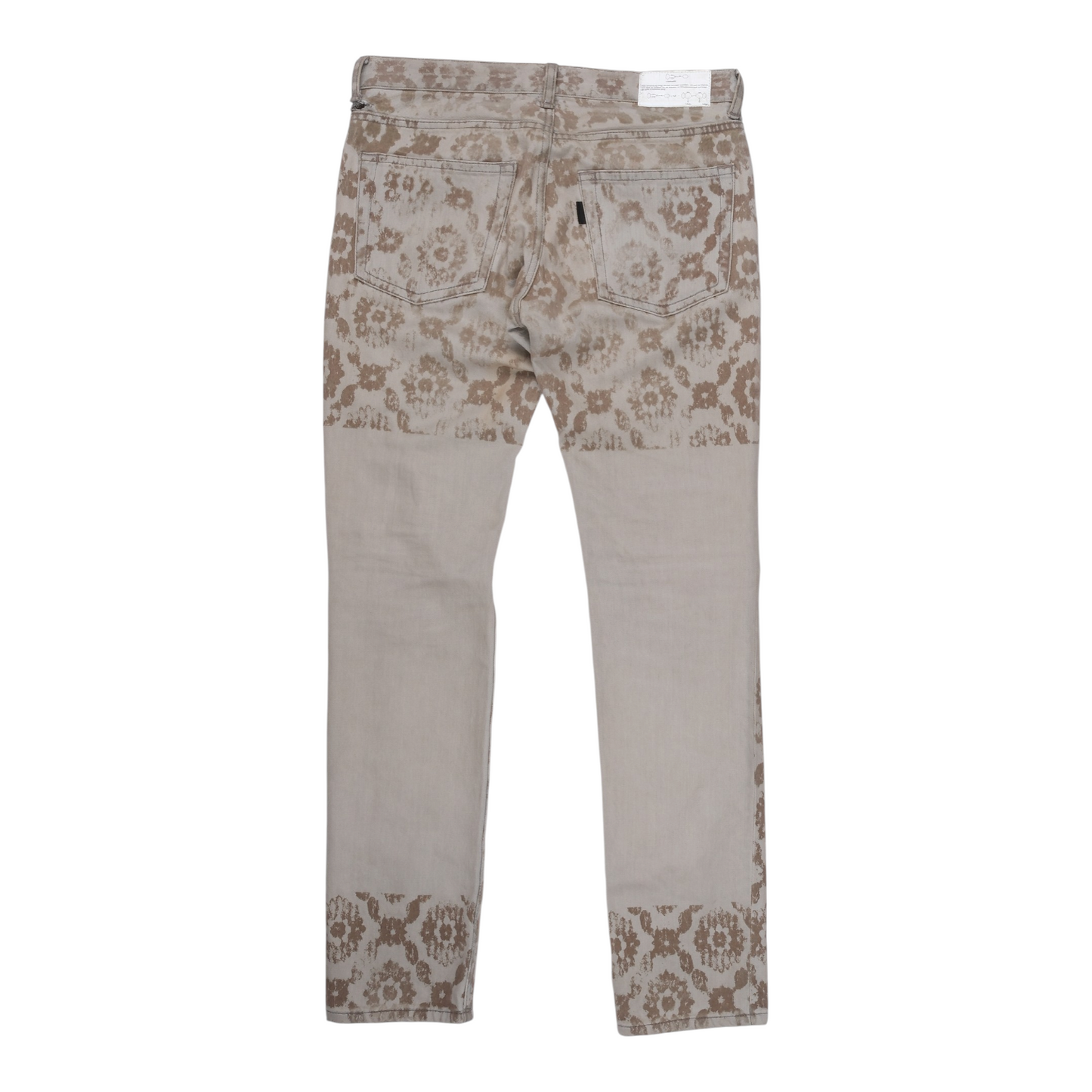 Undercover AW10 "Avakareta Life" Floral Felt Denim