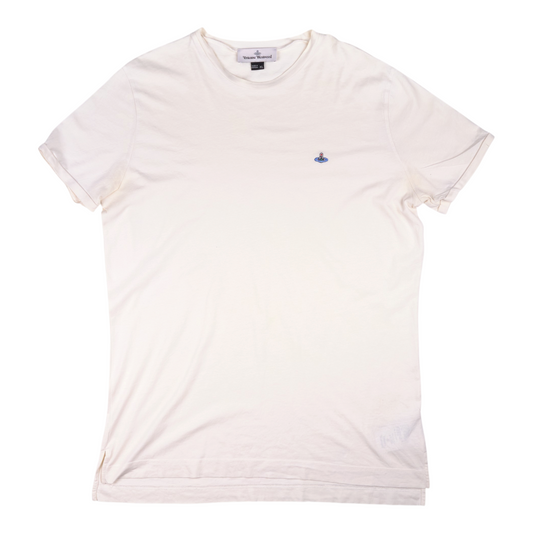 Vivienne Westwood Orb Logo Cream T-Shirt