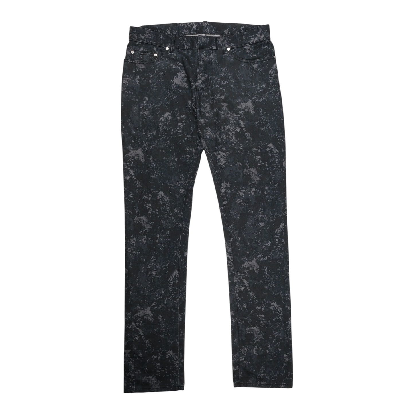 Balenciaga Black Acid Wash Denim Jeans