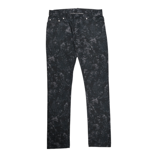 Balenciaga Black Acid Wash Denim Jeans
