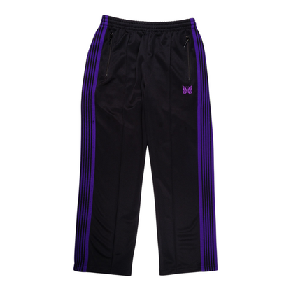 Needles Black Purple Stripe Track Pants