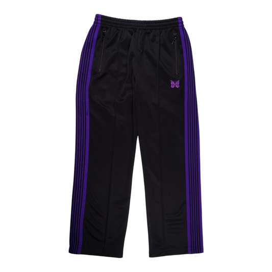 Needles Black Purple Stripe Track Pants