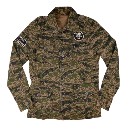 Hysteric Glamour "Destroy All Monster" Tiger Camo Jacket